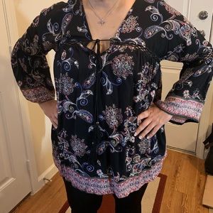 NWT BOHO adorable tunic Large